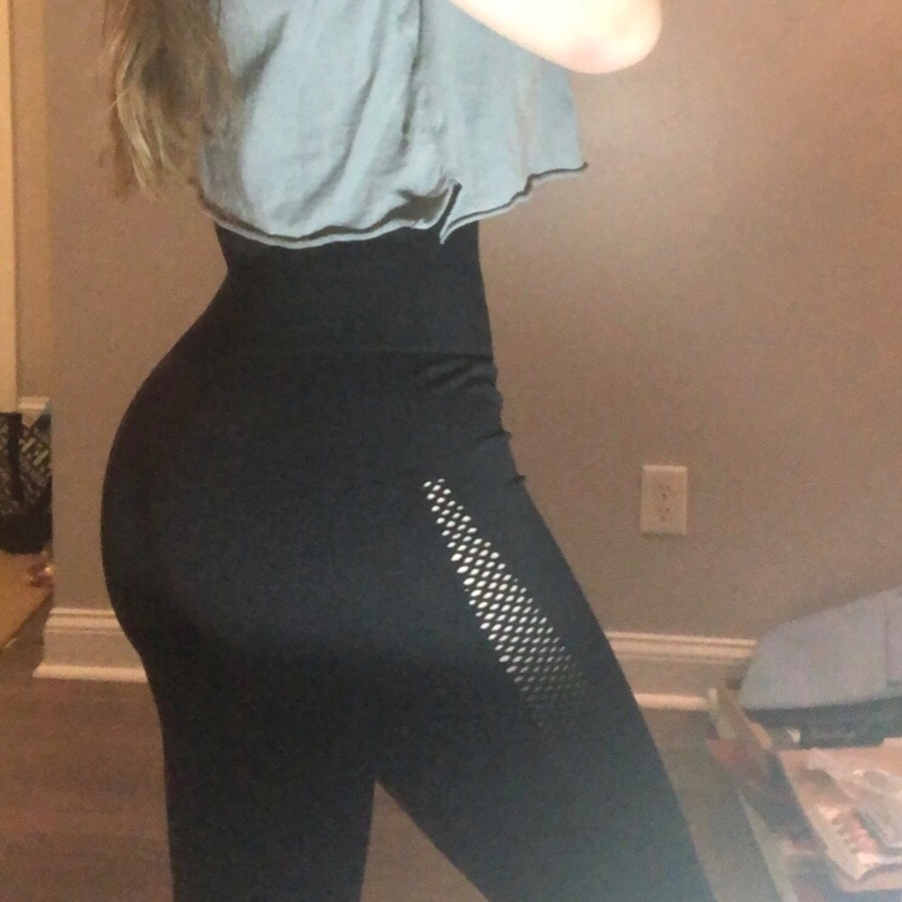 Black Joy Lab Leggings With Side Detail